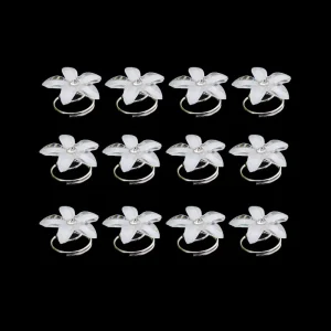 Epingle Cheveux Spirale Fleurs