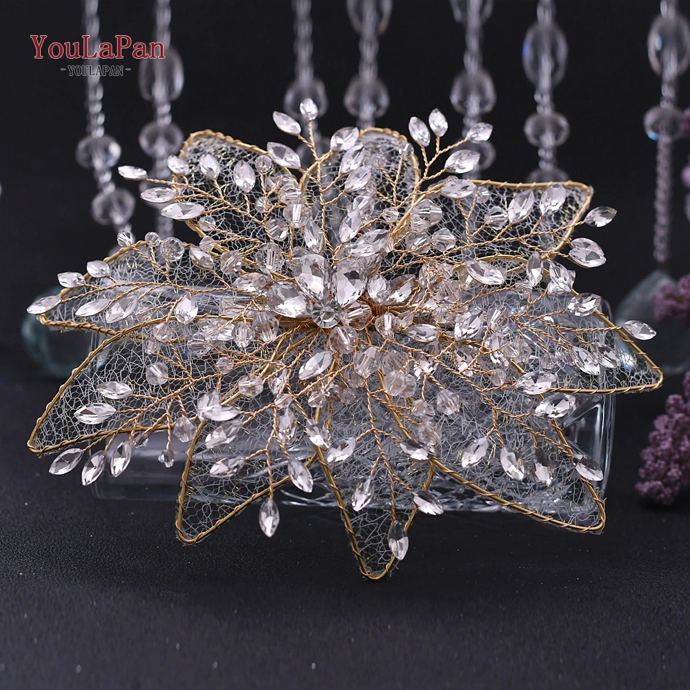 Strass et plumes pour mariée