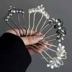 épingle cheveux avec perles