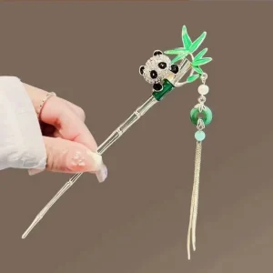 epingle a cheveux chinoise motif panda