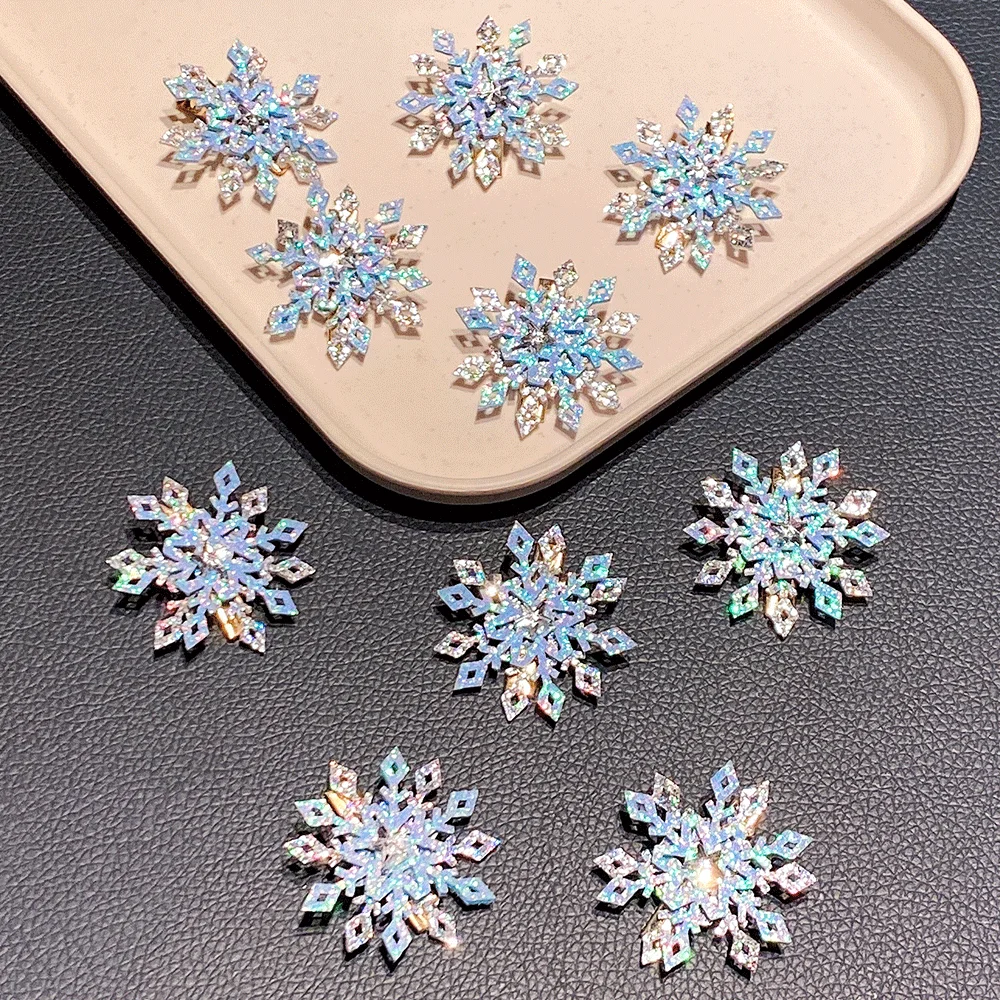Élégante Epingle Flocon Neige