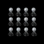 épingle à cheveux spirale luxe