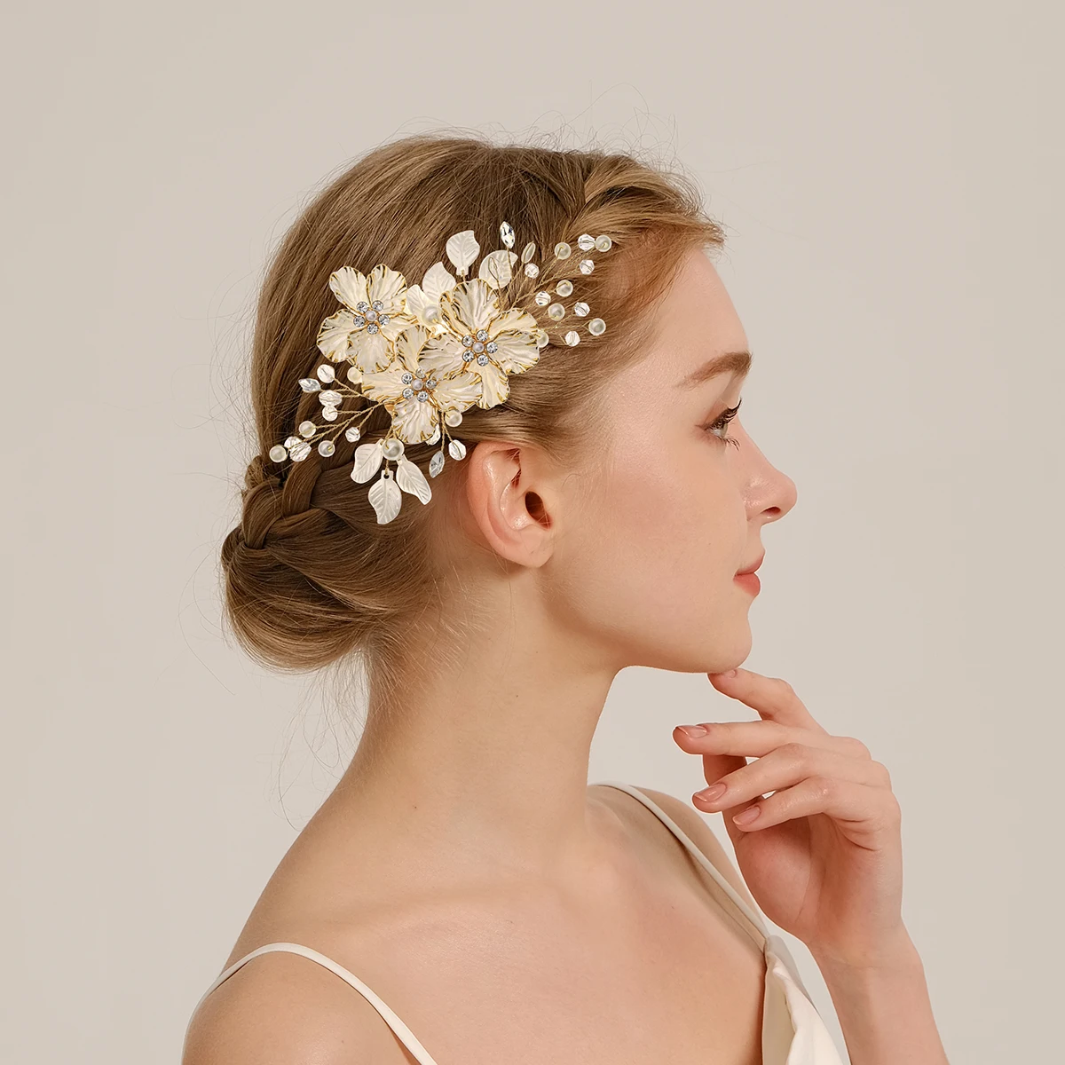Accessoire cheveux sophistiqué