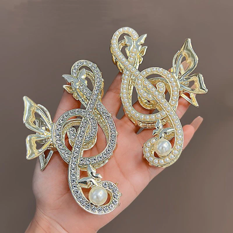 Barrette tendance note musicale