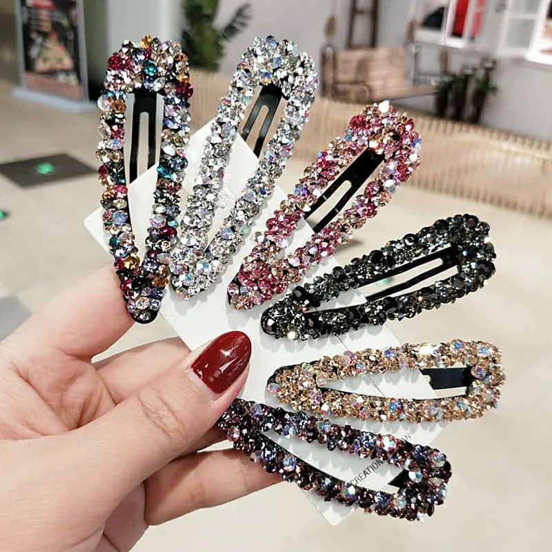 Epingle cheveux luxe avec diamants