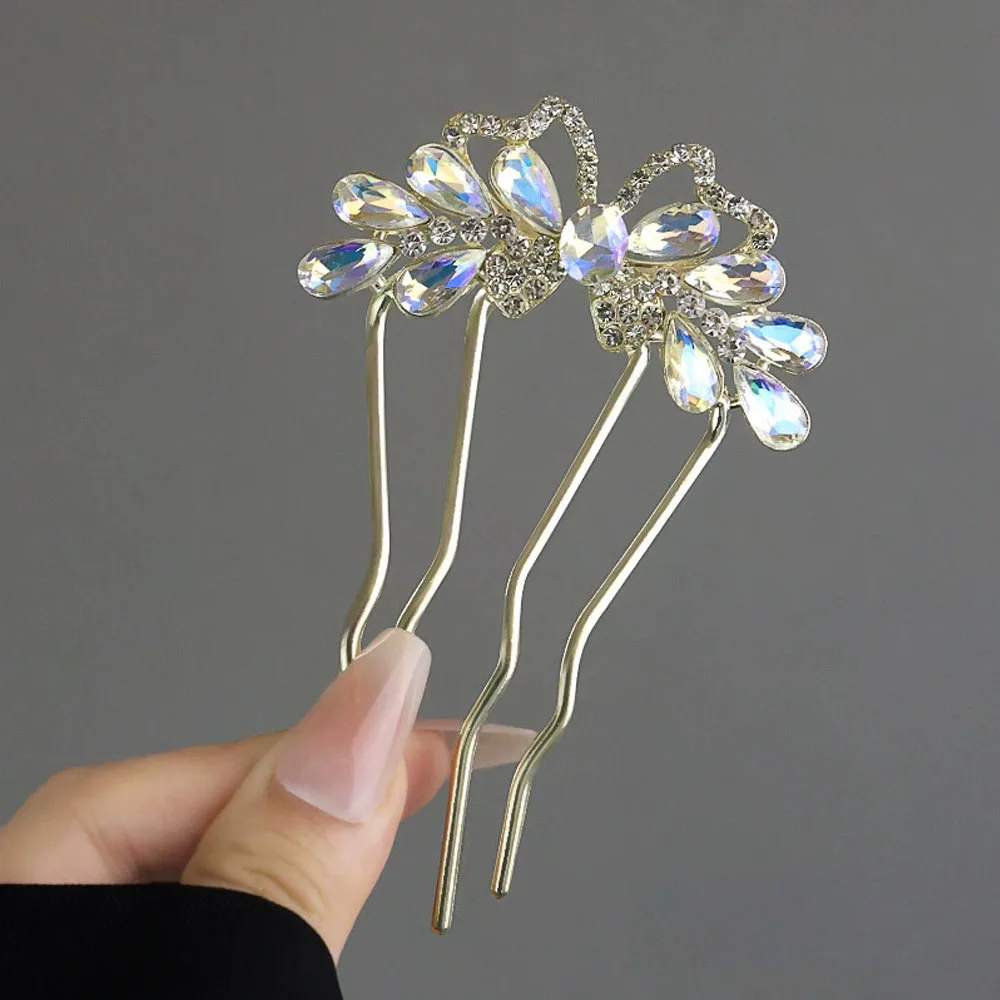 épingle cheveux vintage fleur