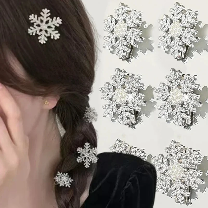 Barrette flocons de neige