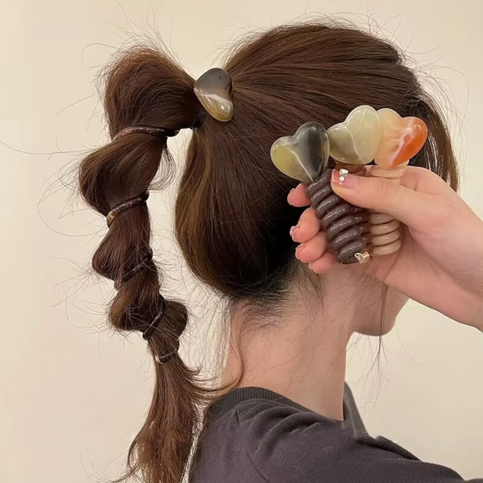 Epingle à cheveux design cœur