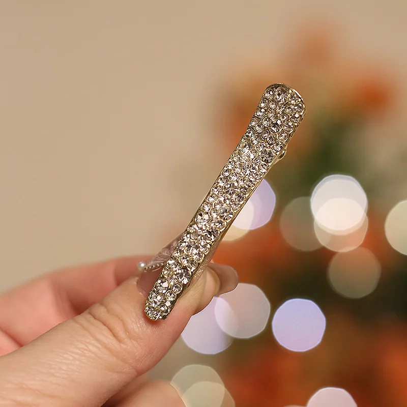 élégante épingle cheveux strass