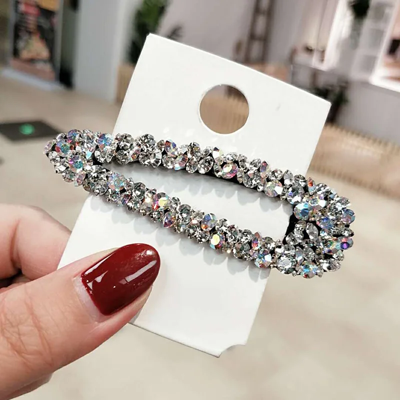 Bijou cheveux diamants multicolores