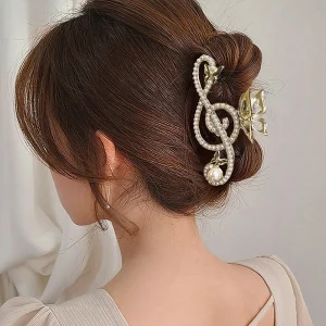 Epingle Cheveux Bijoux note de musique