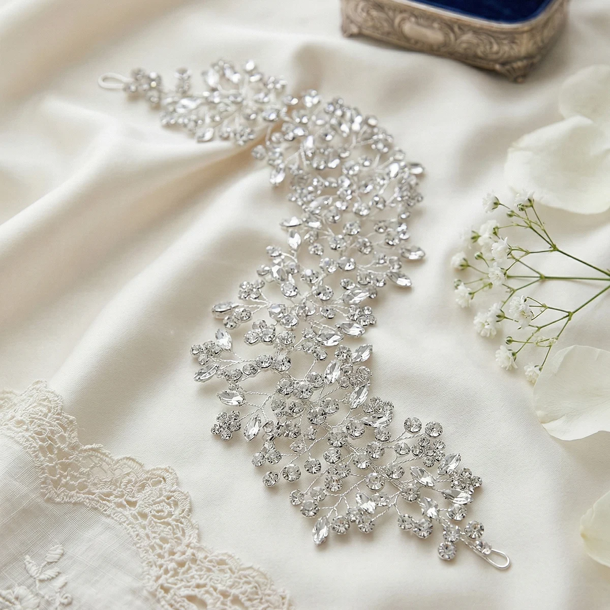Accessoire coiffure cristal mariage