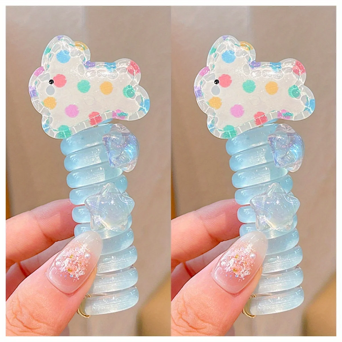 Bijou cheveux étoile lapin