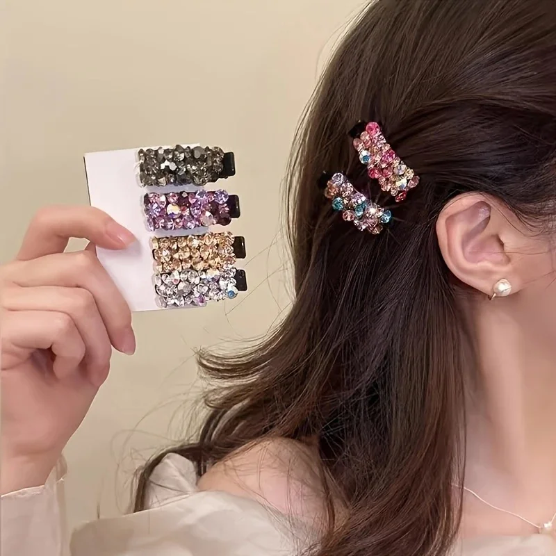 Accessoire chignon scintillant