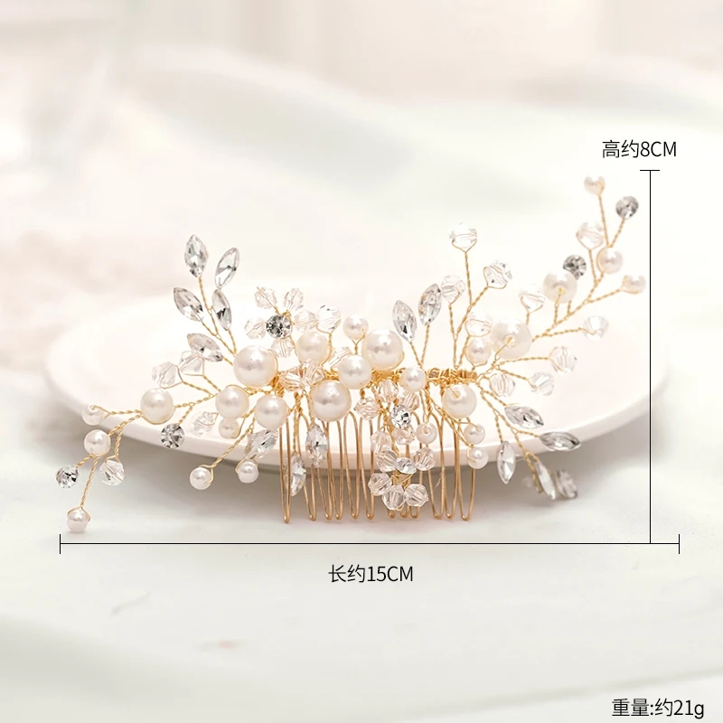 accessoire cheveux doré élégant