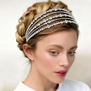 épingle cheveux mariage cristaux
