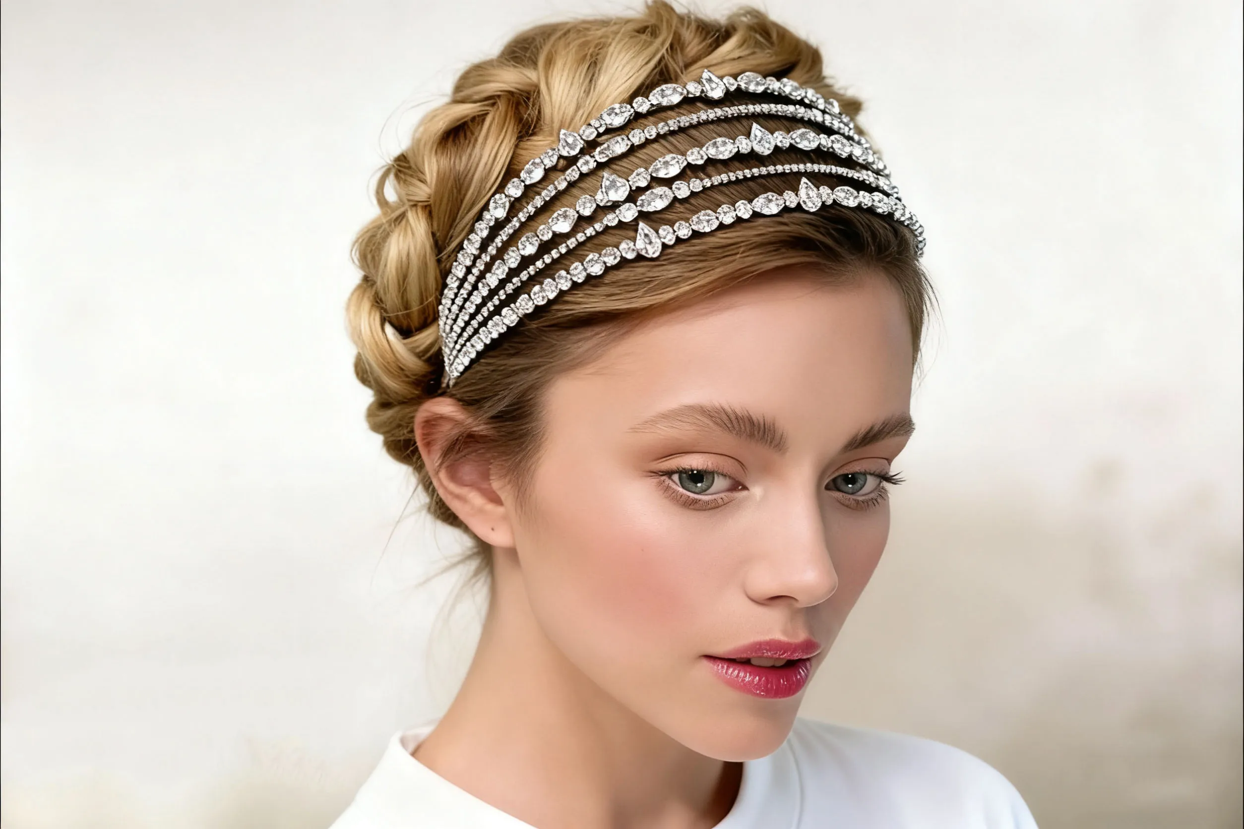 épingle cheveux mariage cristaux