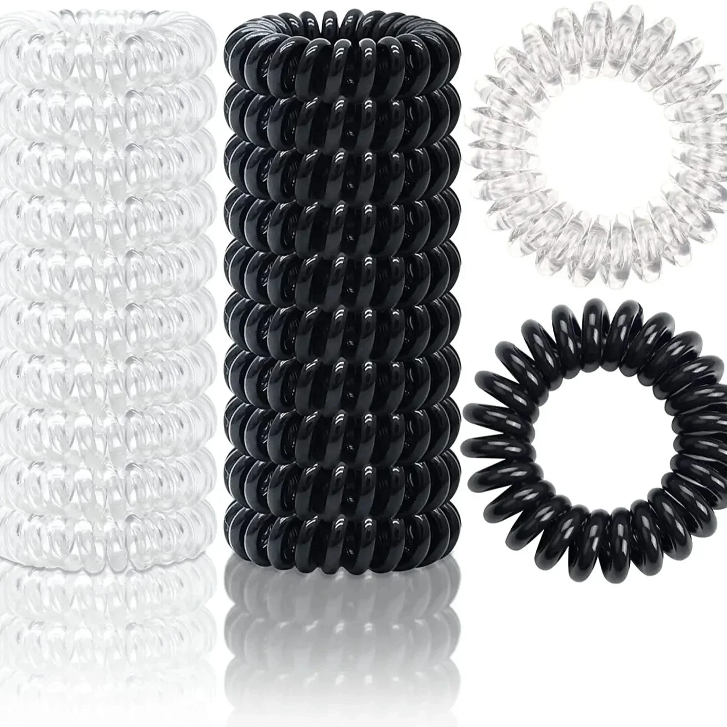 Epingle a Cheveux Spirale vue de côté
