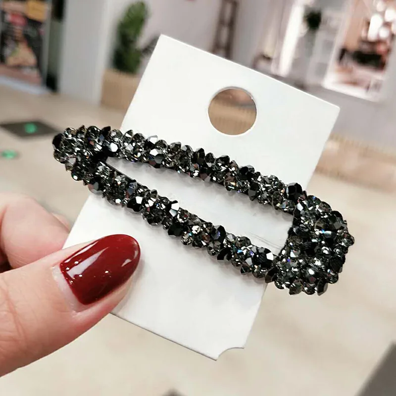 Epingle chignon diamants multicolores