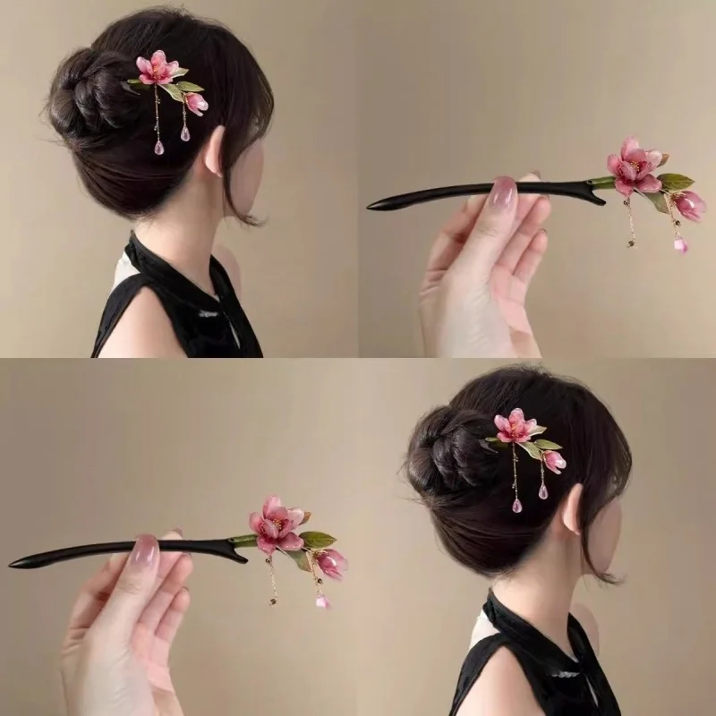 Épingle à cheveux florale