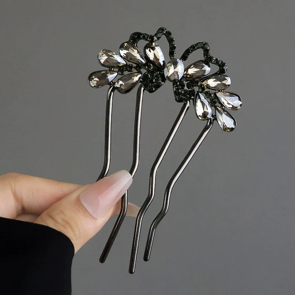 accessoire chignon fleur