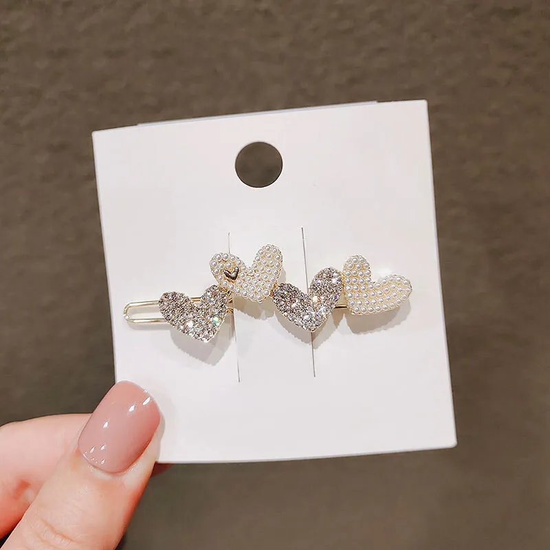Epingle en Perles et Cristaux