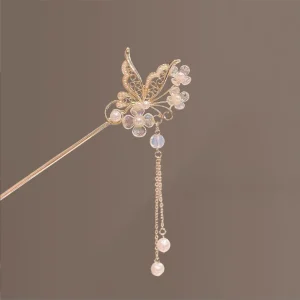 Epingle a Cheveux Chinoise en forme de papillons