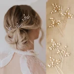 Epingle Cheveux Mariage en or