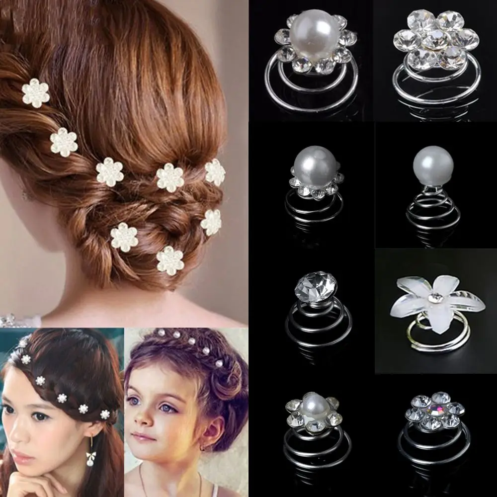 Bijou Cheveux Cristal et Perles