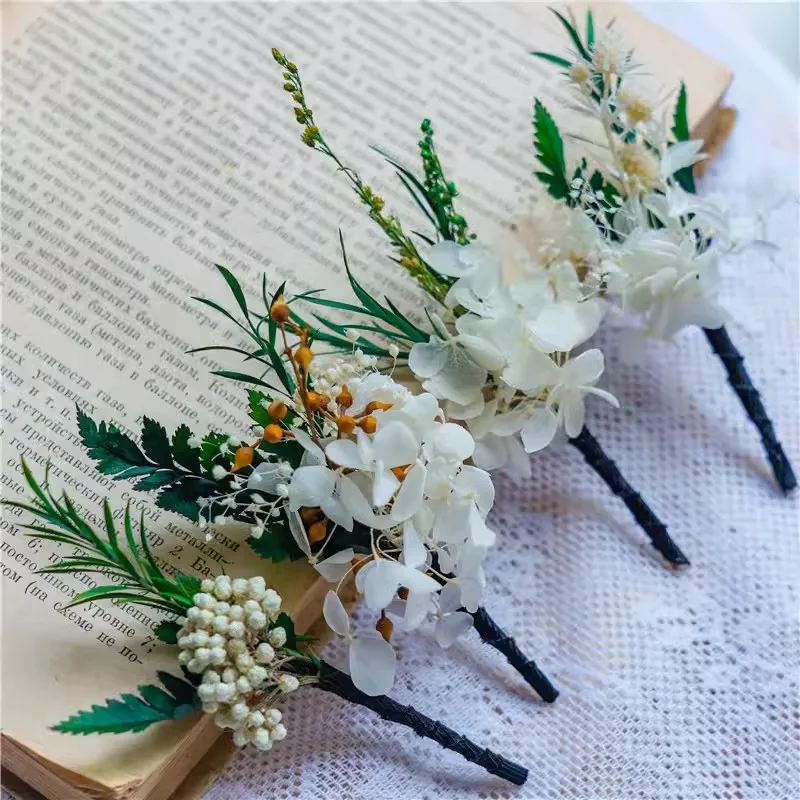 épingles à cheveux perles brillantes